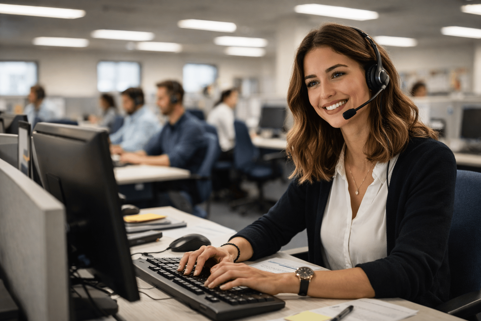 Telefonprozesse für Call Center